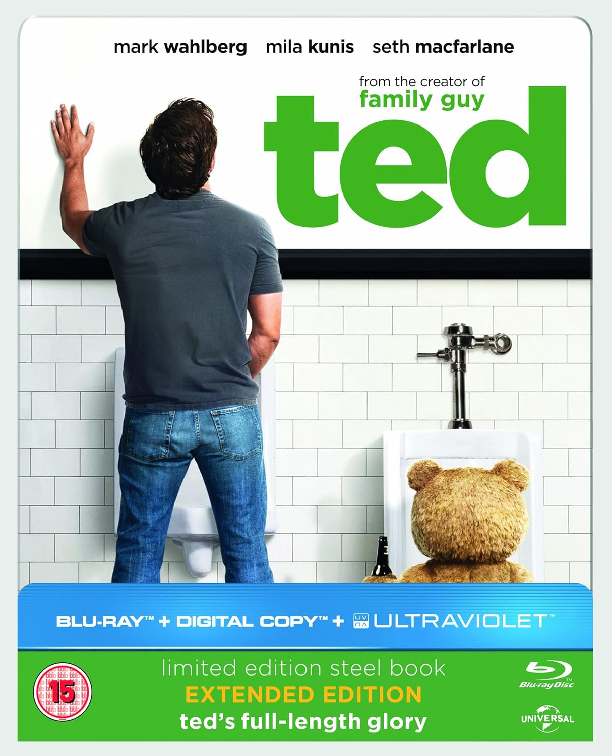 Amazon Co Jp Ted テッド スチールブック リミテッド エディション 英語字幕 Blu Ray リージョンall Import Dvd ブルーレイ
