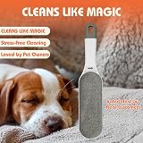 Bailey & Buddies Pet Hair Remover Lint Brush Self-Cleaning Base Travel Kit view 6