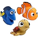 The First Years Disney Finding Nemo Baby Bath Squirt Toys for Sensory Play