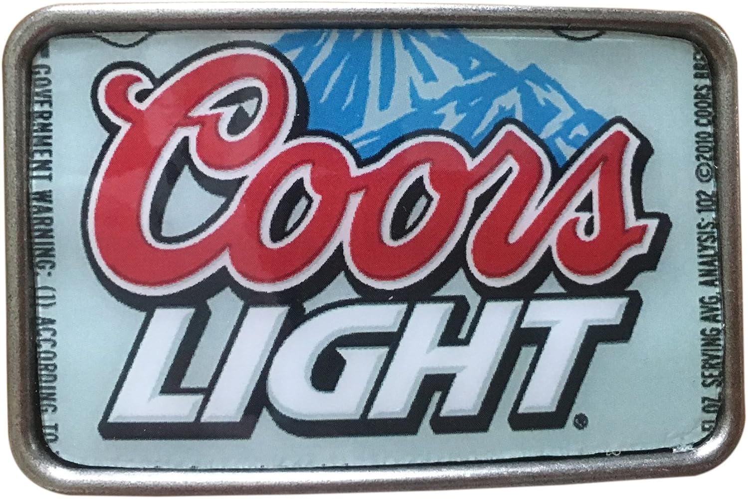 vintage coors belt buckle