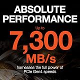 Seagate FireCuda 530 500GB M.2 NVMe PCIe Gen4 SSD for PS5 PC 7300MB/s 3yr Rescue view 3