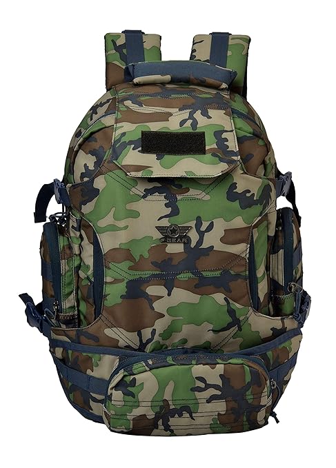 F Gear Military Ambush Woodland A Camo 32 Ltrs Woodland A Camo Rucksack (2888)
