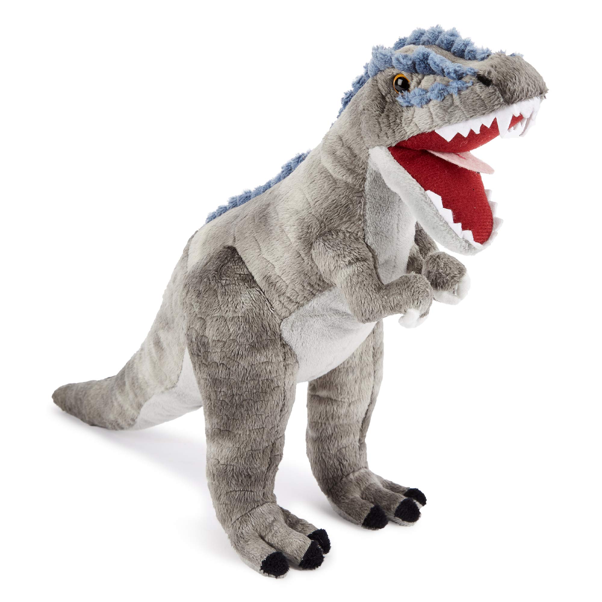 Zappi Co Plush Children's Stuffed Soft Cuddly Plush Toy-Part of Safari Animals Collection, Perfect for Kids (31cm Depth)(T-Rex Dinosaur) โ image 1