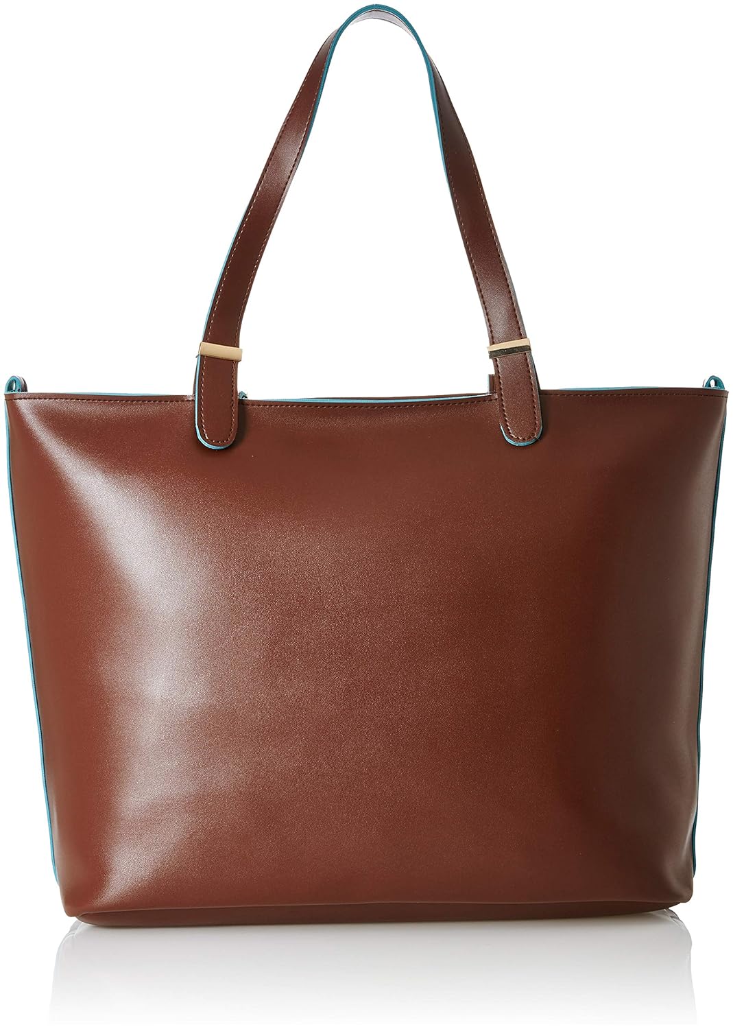 kanvas katha women's tote bag (dark brown) ()