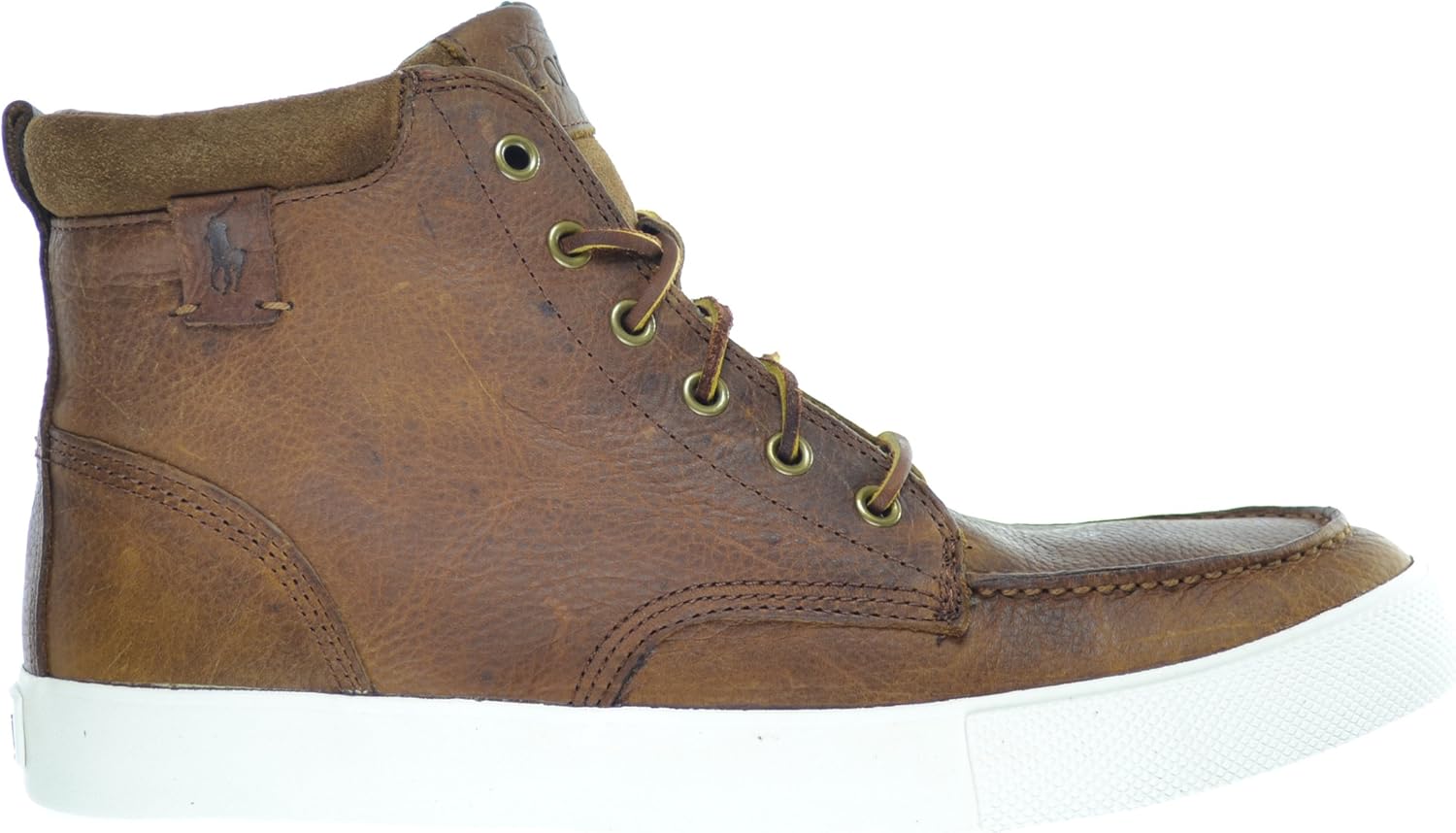 polo tedd leather sneaker boots