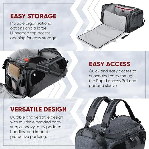 Vertx 85L Contingency Tactical Duffle Bag, Travel Luggage