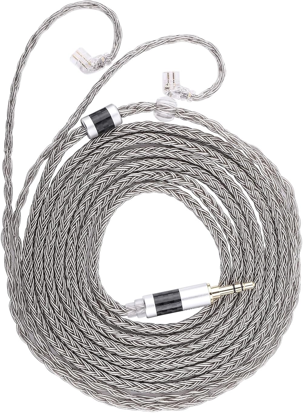 Linsoul Tripowin Zonie 2M IEM Cable 16 Core Silver Plated Earphone Cord