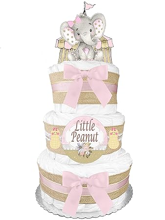 elephant diaper cake kit