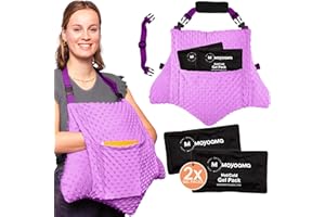 MOYOAMA 3 Pcs Hysterectomy Pillow Set - Incl 2 Gel Packs for Soothing Relief - Hysterectomy Recovery Must Haves After C Section,Post Surgery Pillow,Abdominal Surgery Recovery Pillow,Hysterectomy Gifts