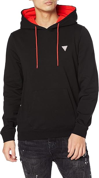 guess hoodie black