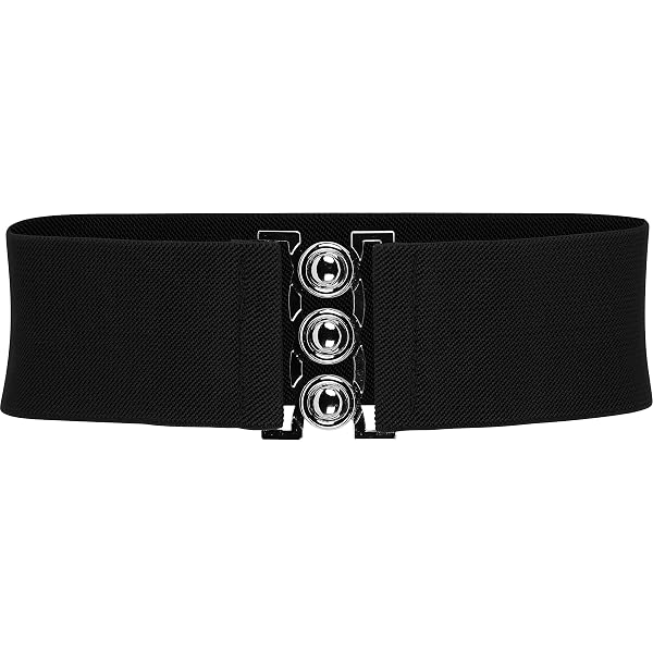 Amazon.com: BlackButterfly Wide Elastic Waist Cinch Stretch  display picture 3