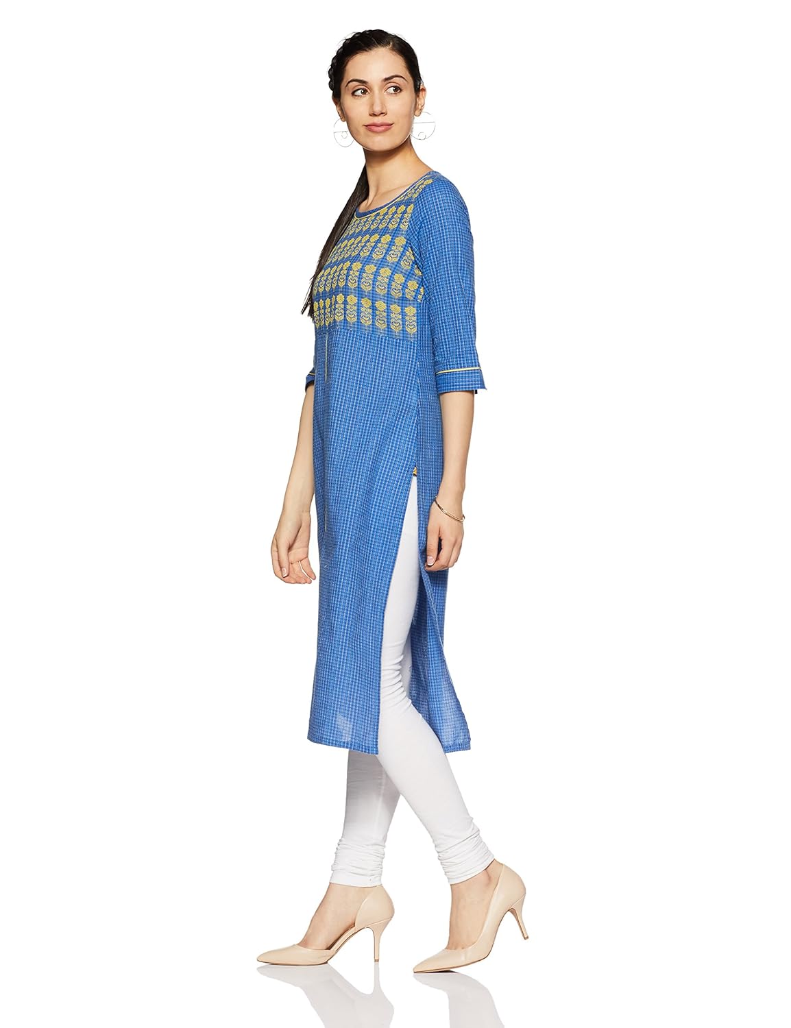 aurelia women's straight fit kurta
