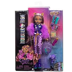 Monster High Clawdeen Wolf Doll with Pet Dog