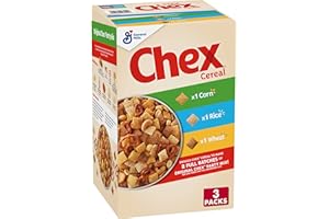 Chex Cereal Party Mix Variety Pack, Corn, Rice and Wheat Chex, 36.5 oz, 3ct