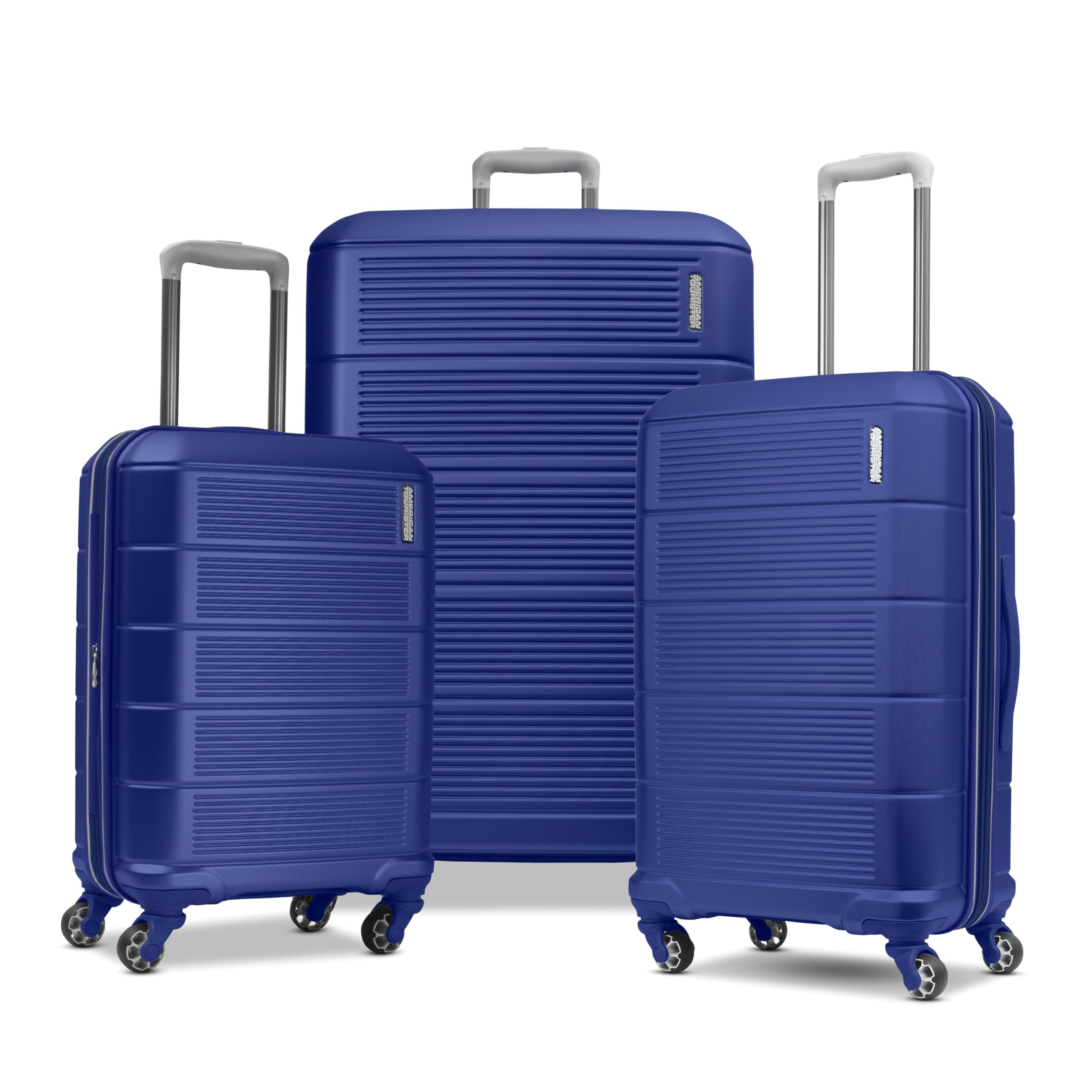 American Tourister Stratum 2.0 Hardside Expandable Luggage with Spinners | Sapphire Blue | 3PC (CO/MED/LG) Image