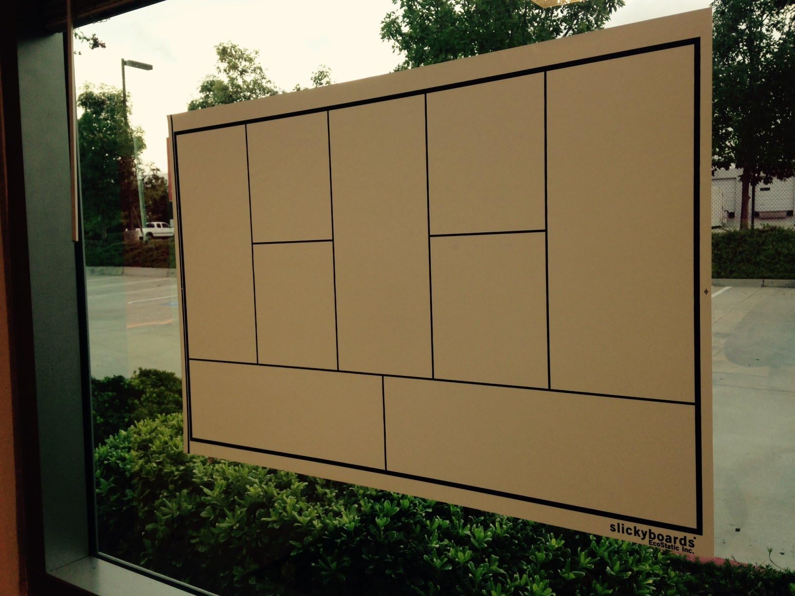 slickynotes Business Canvas Template, 10 Sheets, White - WB-BCT