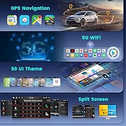 8 Core 4+64GB for Android 15 Car Stereo Toyota