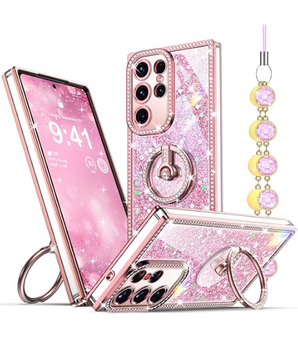 Amazon.com: XYZ for Samsung Galaxy S24 Ultra Case, Glitter Bling
