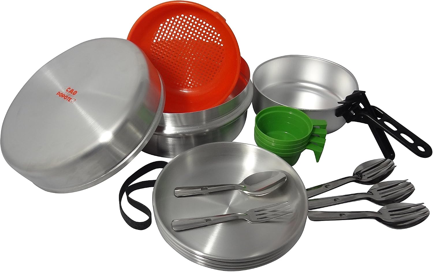 Cao Camping Aluminium Cook Set for 4 People 4.5 l, other, 4,5 L