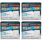 Inspire Adult Diapers Women or Men - MAX Absorbency | Our Most Absorbent and Dry, Incontinence Underwear for Women or Men | Leak Proof Diaper Overnight or Daytime for Heavy