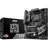 MSI ATX DDR4 AM4 AMD X370 Chipset SATA III (64bit/s) Motherboard (X370 SLI PLUS)