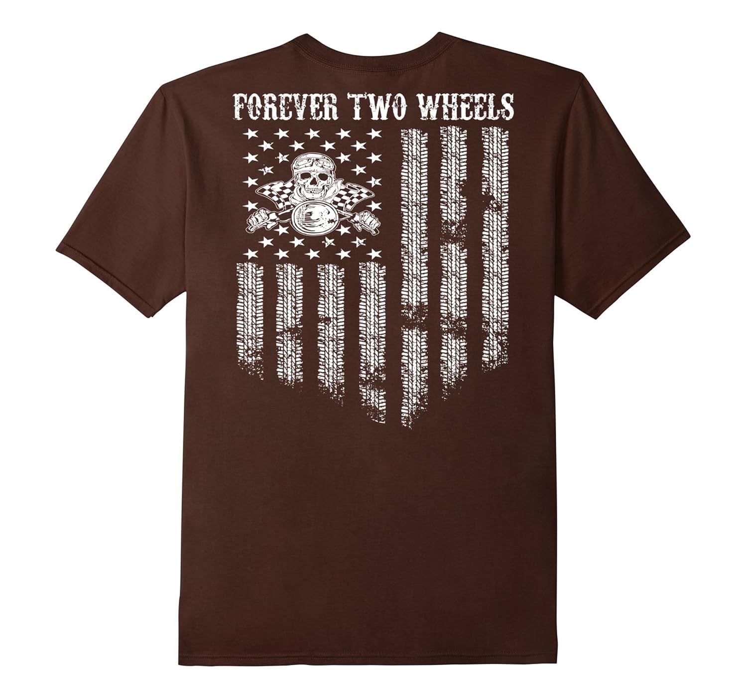 Forever Two Wheels Biker TShirt4LVS