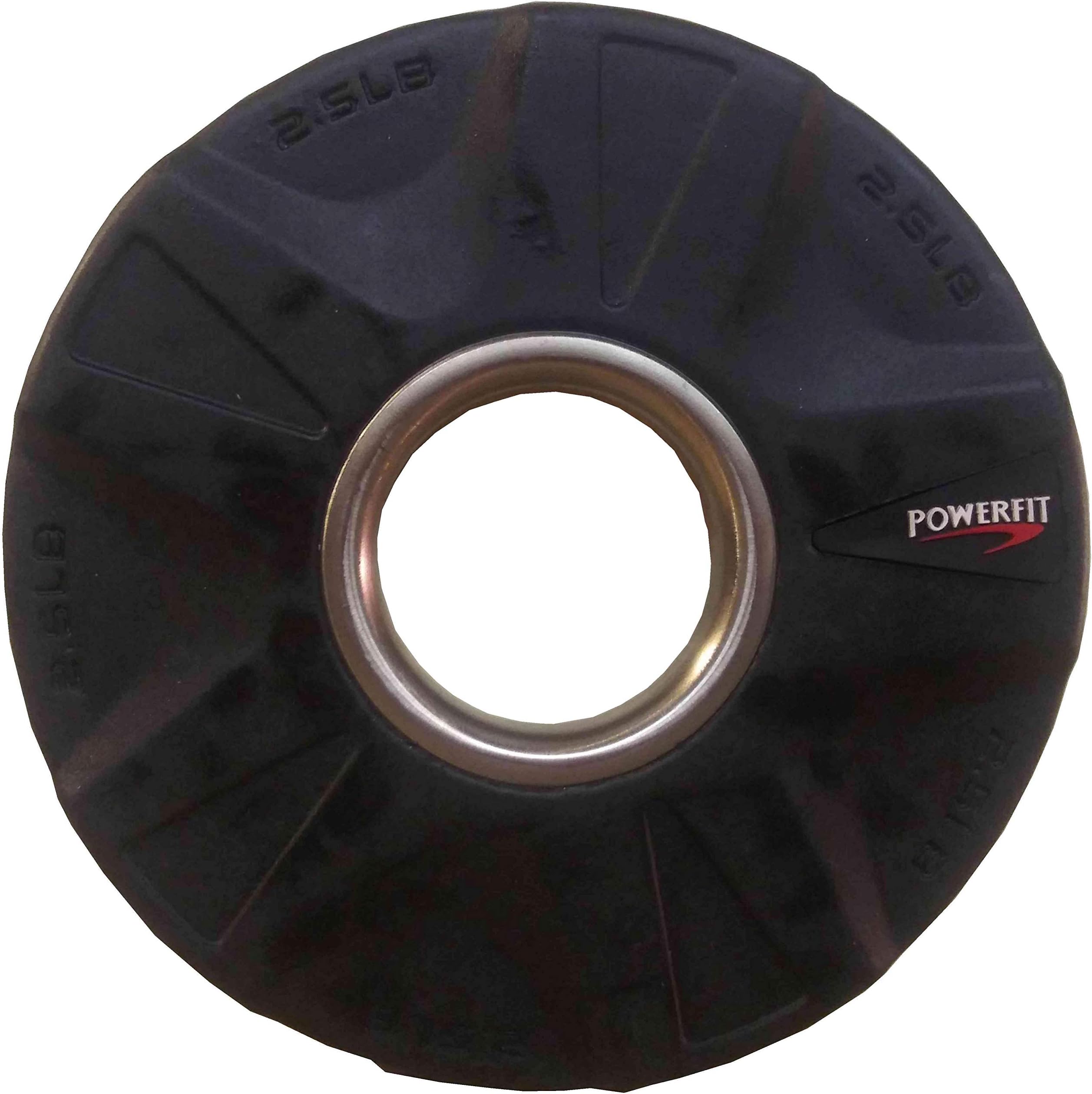 PowerFit Rubber Coated Grip Weight Plates (2.5)