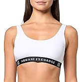 Armani Exchange Womens Stretch Cotton Bralette Bra