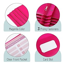 Mr. Pen- Plastic Folders with Pockets and