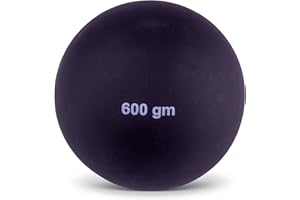 HAEST Javelin Training Ball 600g | Solid | Durable | 90 mm Diameter | Synthetic | Versatile & Long-Lasting