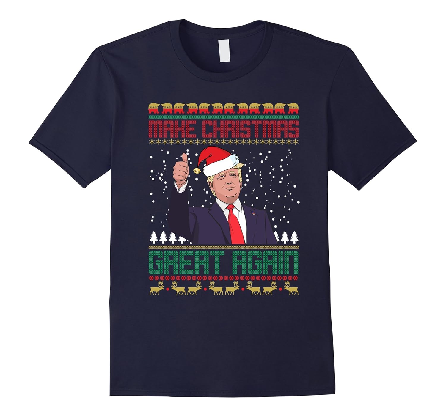 Make Christmas Great Again T Shirt-ANZ