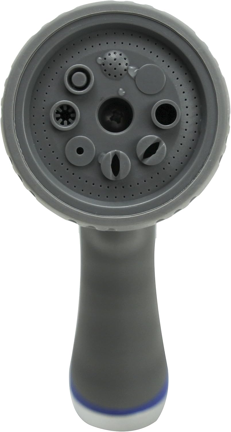 VIKING High Pressure Hose Nozzle Heavy Duty with Thumb Controlled Adjustable Spray Patterns for Garden Watering, Car Washing: Automotive