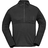 Volcom mens Gridlock 1/4 Zip Mock Neck Snowboard Base Layer Fleece Sweatshirt