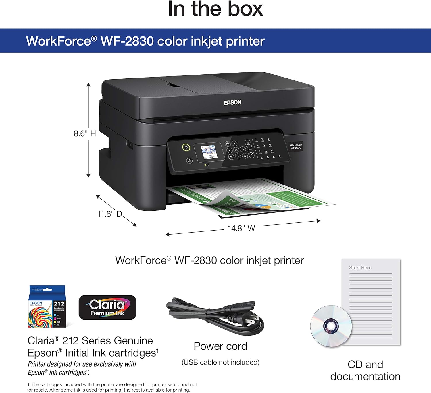 epson wf2830