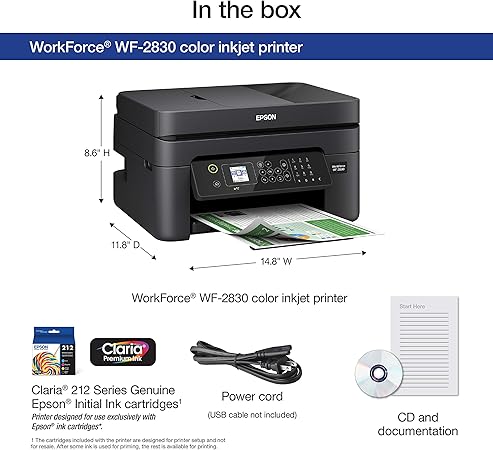 workforce 2830 printer