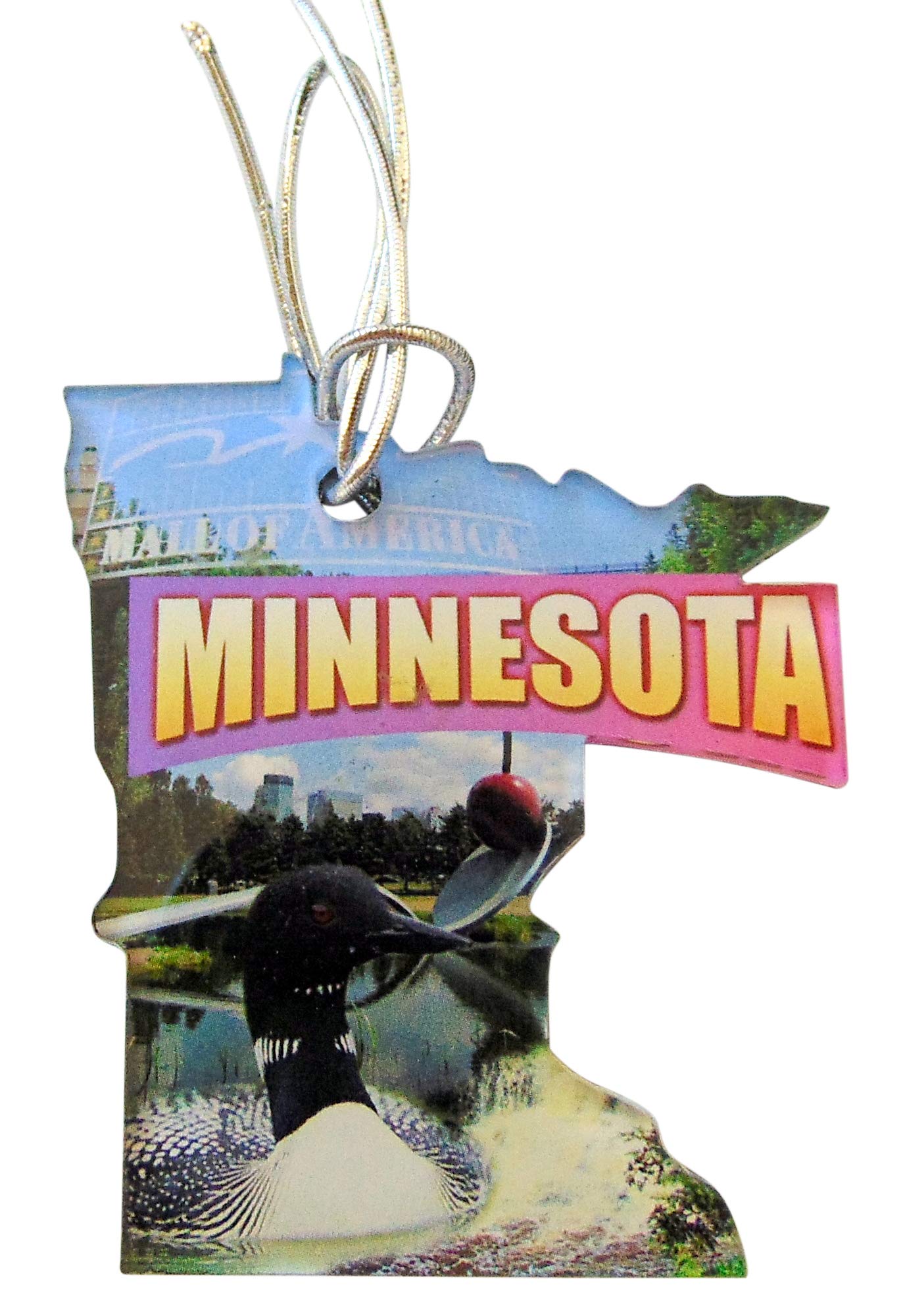 Westman Works Minnesota Hanging Christmas Ornament Acrylic State Shaped Decoration Boxed Gift Made in The USA