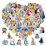 100Pcs Kids Disney Stickers Pack Princess Stickers