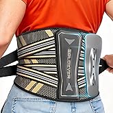 Ultra Breathable Back Brace for Lower Back Pain Relief,[Medical Grade & Copper Infused] Lumbar Support Belt with Bionic Support System, Adjustable Back Support Brace for Sciatica,Herniated Disc,Men&Women