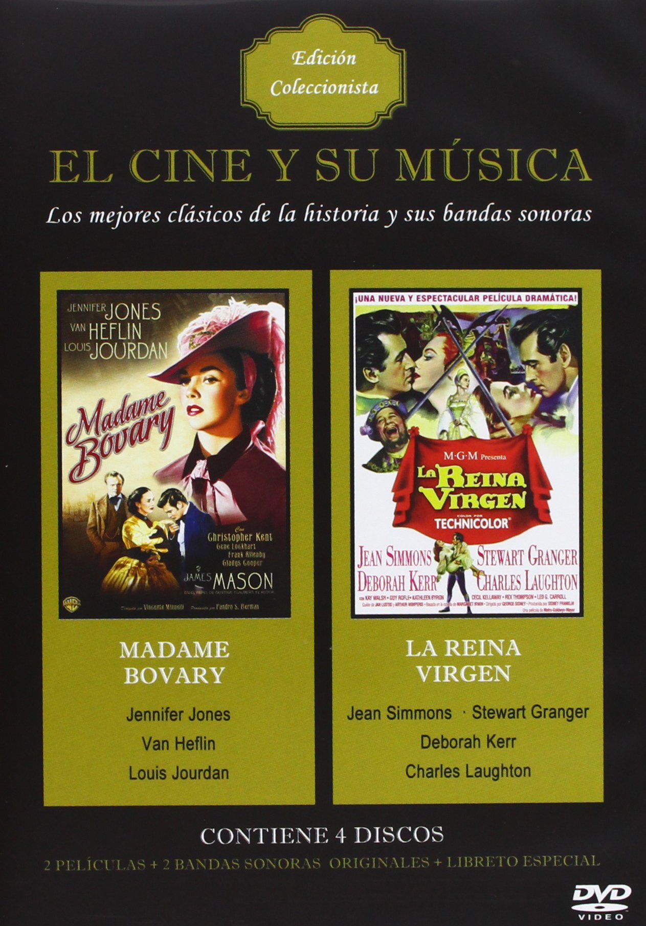 Pack El Cine Y Su Música: Madame Bovary + La Reina Virgen + Band *** Europe Zone ***