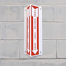 SmartSign Custom Two-Sided V-Shaped Projecting Sign