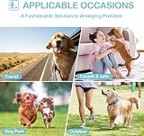 Avont 3 Pack Washable Female Dog Diapers Reusable for Heat Incontinence view 7