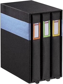Hama - Caja con álbumes para 60 DVD-/Blu-ray, color negro: Amazon.es: Electrónica