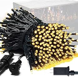 JMEXSUSS Christmas String Lights Warm White, 91.5ft