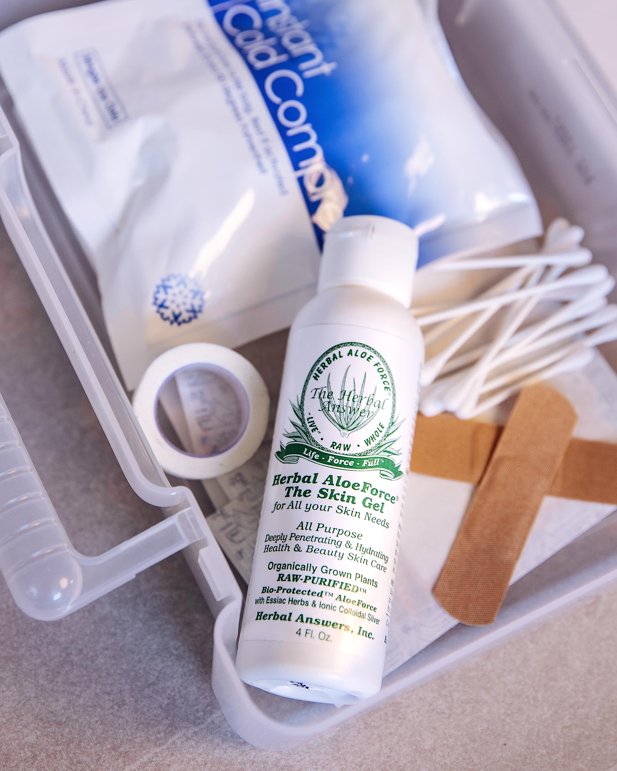 HERBAL ALOEFORCE THE SKIN GEL 4OZ. BOTTLE