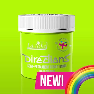 La Riche Directions 88ml Fluorescent Green Hair Dye x2 Tubes
