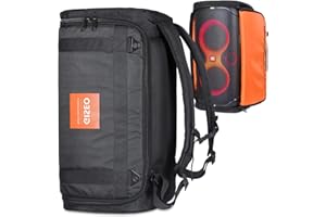 GISEO Speaker Bag Portable Speaker Backpack Travel Storage Case for JBL 110/120 Speaker Carrying Backpack for JBL Partybox Bluetooth Party Speaker (for JBL Partybox 110 Bag)