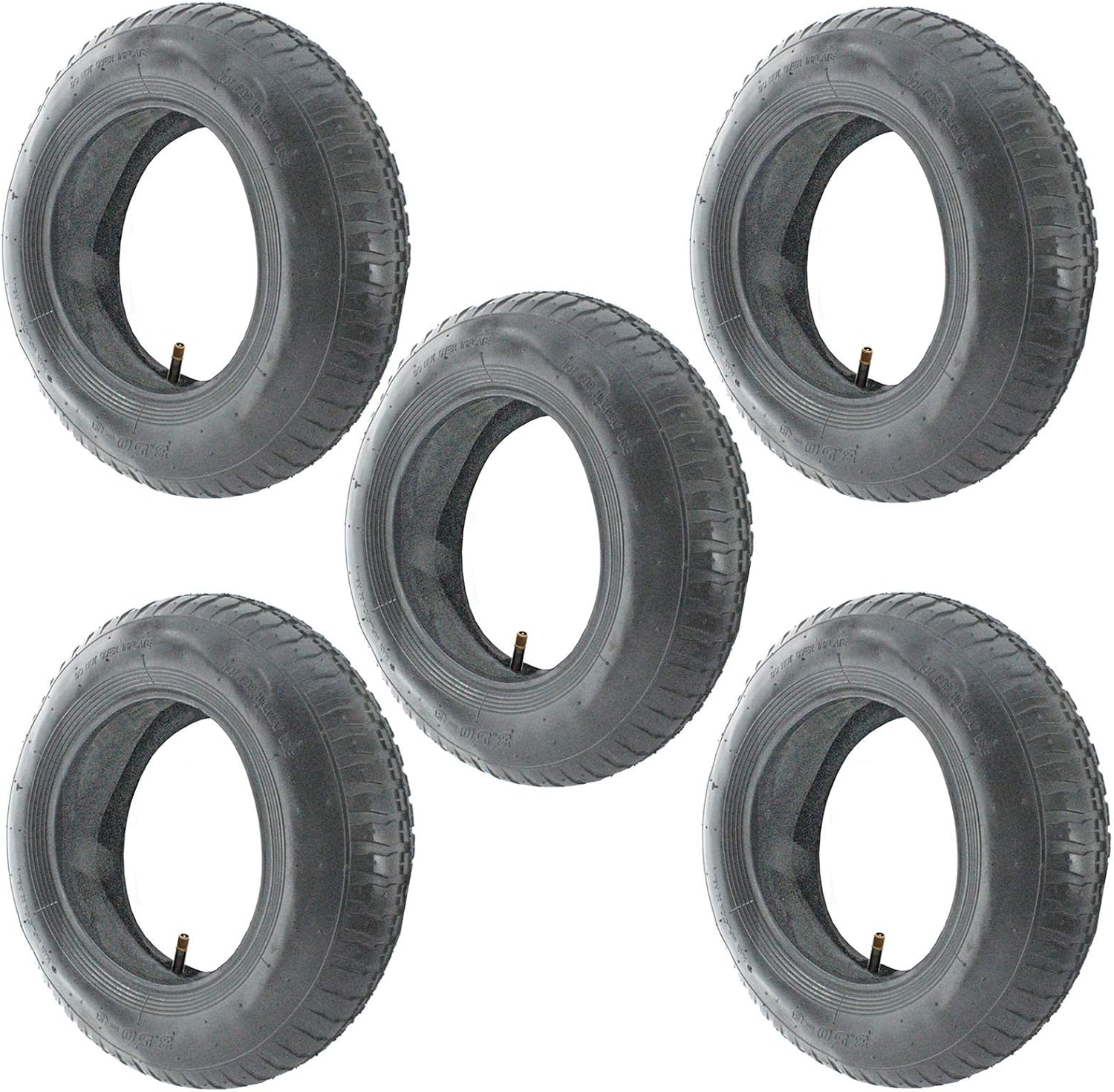 SPARES2GO Wheelbarrow Wheel Tyre and Inner Tube (3.508, 35PSi, Pack of 5) Amazon.co.uk