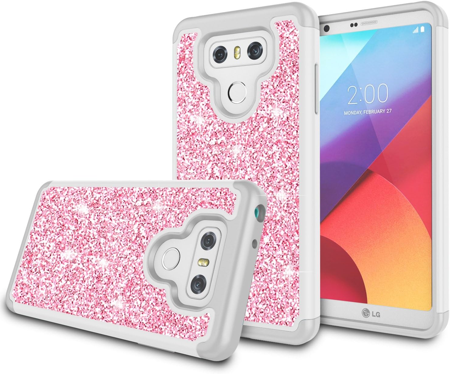 Best lg g6 case pretty glitter
