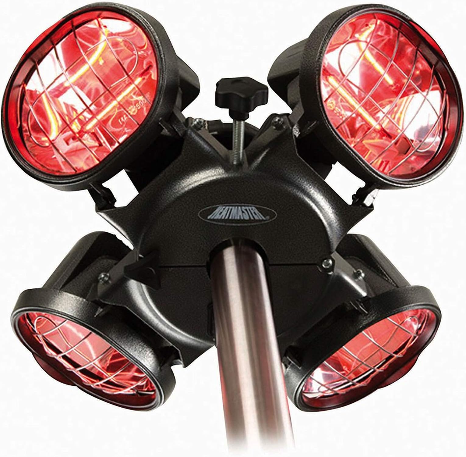 HEATMASTER QUAD HEAD PARASOL HEATER LIGHT