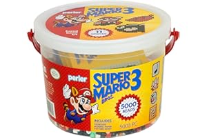 Perler Craft Bead Bucket Activity Kit, 5003 pcs, Super Mario Brothers - 80-42947